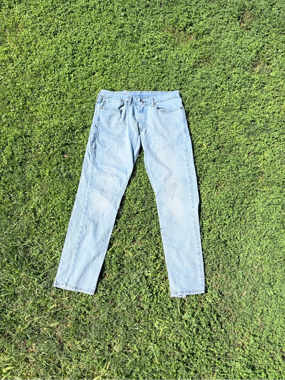 Levi's Light Wash Men's Straight Jeans